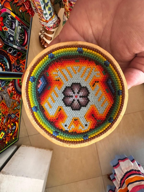 Chaquira Beaded Bowl