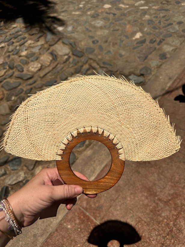 Woven Hand Fan