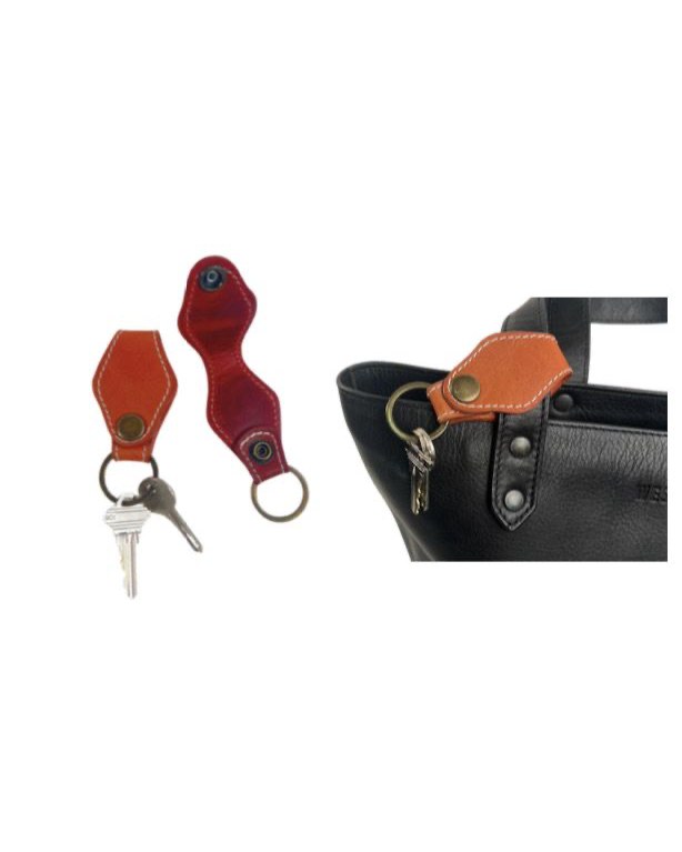 Leather Keychain