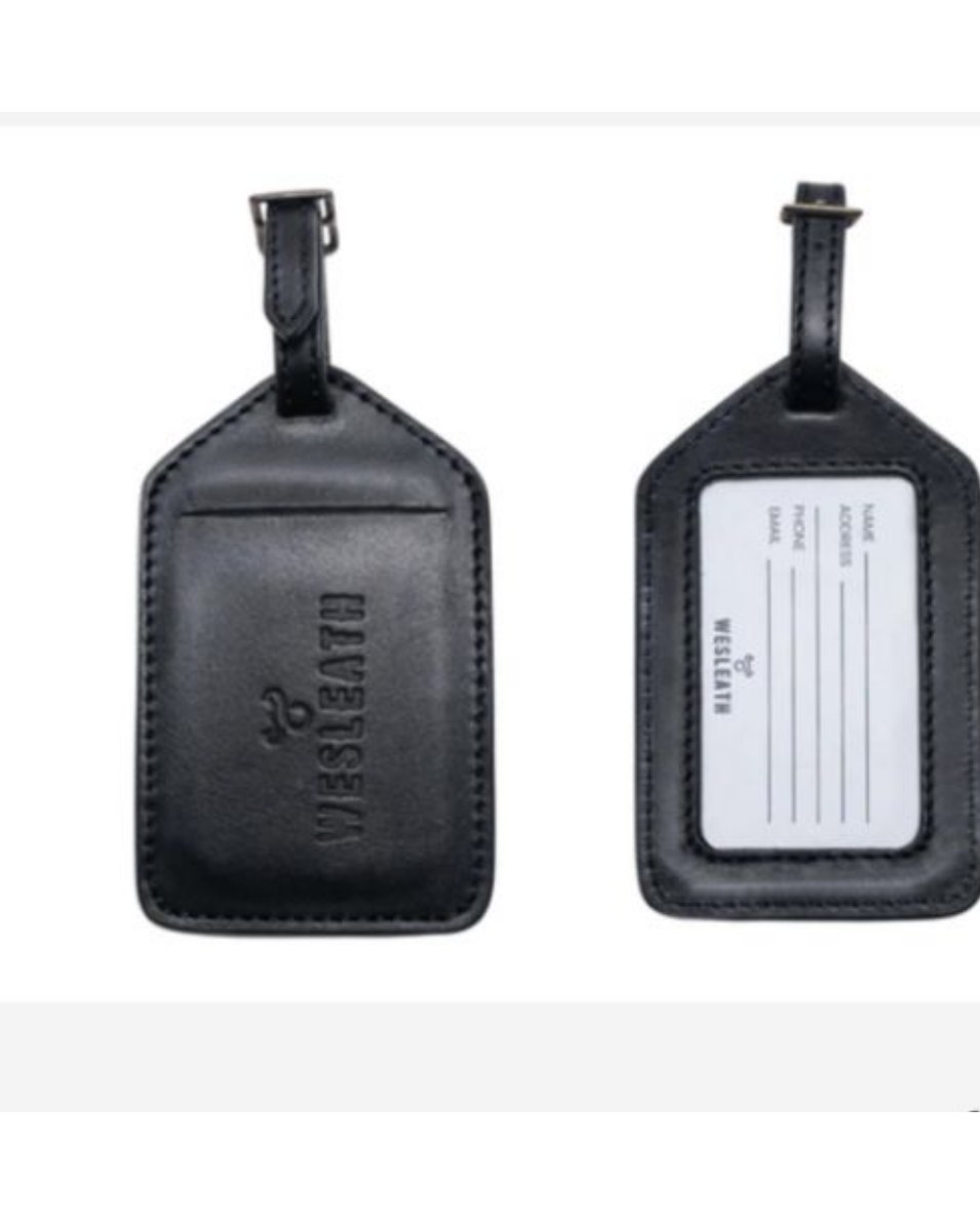 Leather Luggage Tag